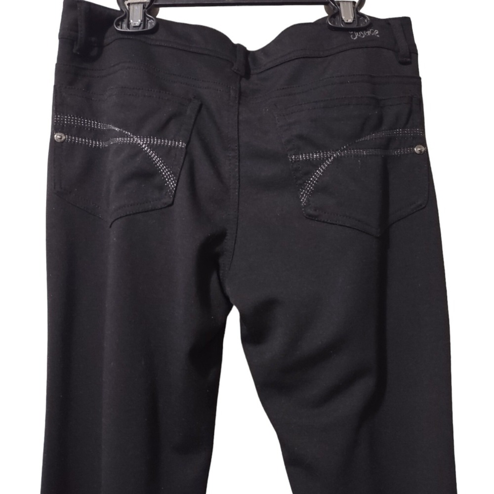 Justice Skinny Pants Missy Size 18 Black Norm Core Streetwear Casual Slim Fit - Picture 4 of 12